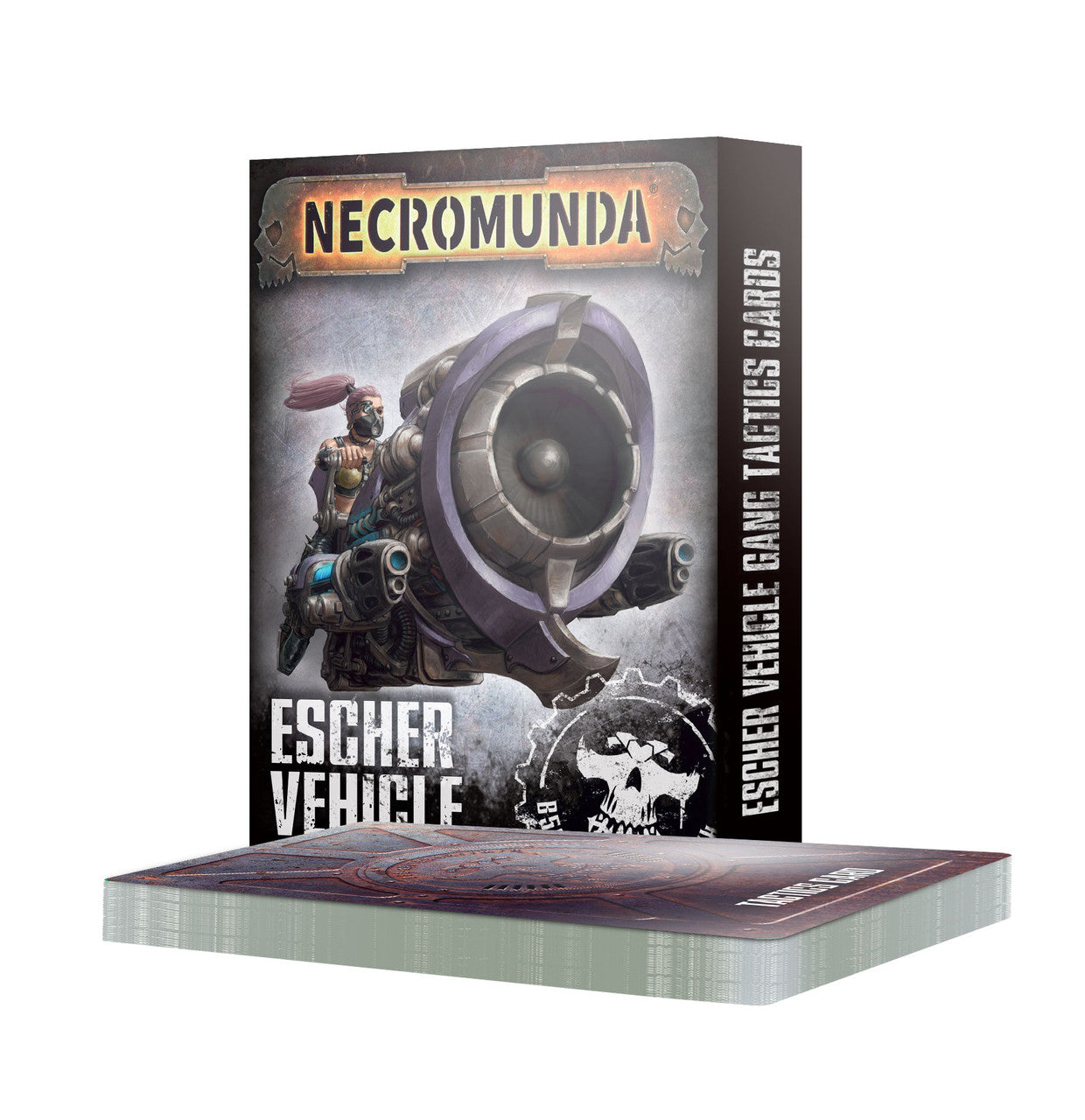 Games Workshop Warhammer 40K Necromunda Escher Vehicle Gang Tactics Cards 301-11