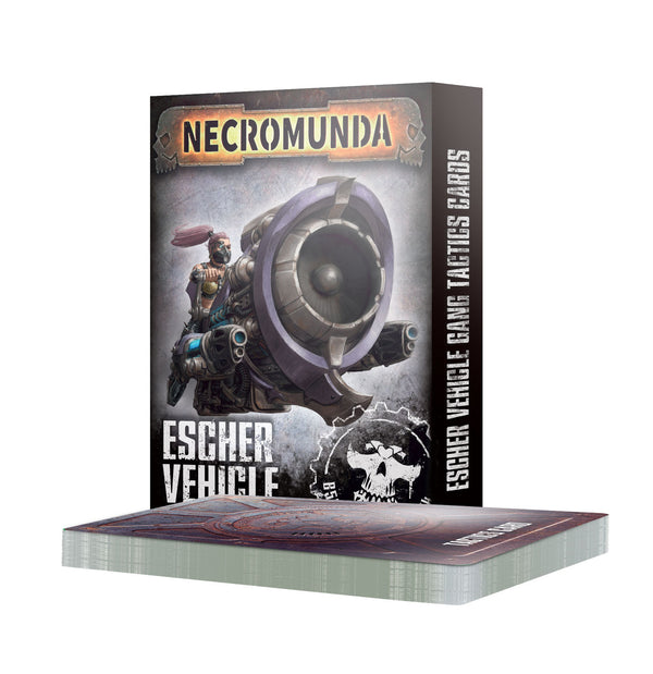 Games Workshop Warhammer 40K Necromunda Escher Vehicle Gang Tactics Cards 301-11