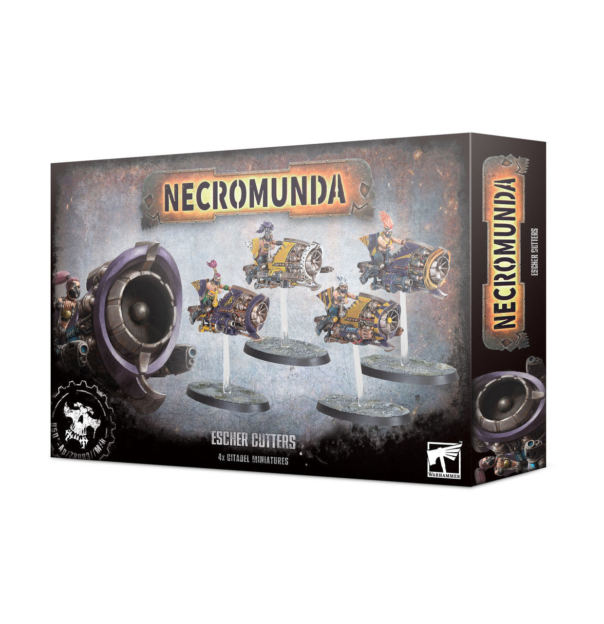Games Workshop Warhammer 40K Necromunda Escher Cutters GW-301-10