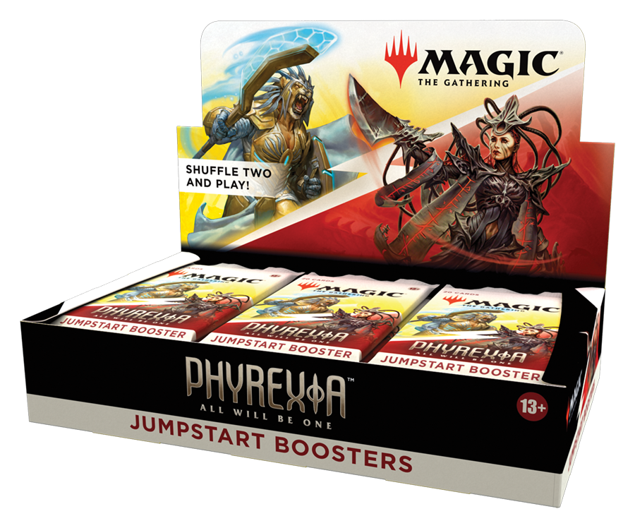 MTG Magic The Gathering CCG Phyrexia All Will Be One Jumpstart Booster Display 18 MTG-CCG-Phyrexia-AWBO-JBD