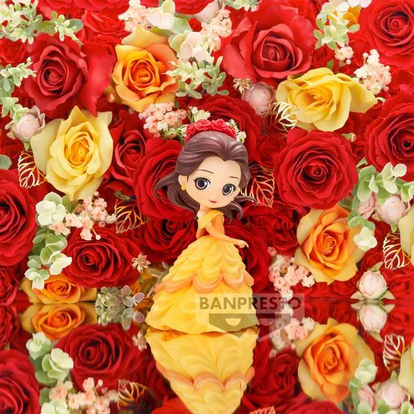 Flower Style - Belle (ver. A) "Disney Characters", Bandai Spirits Qposket