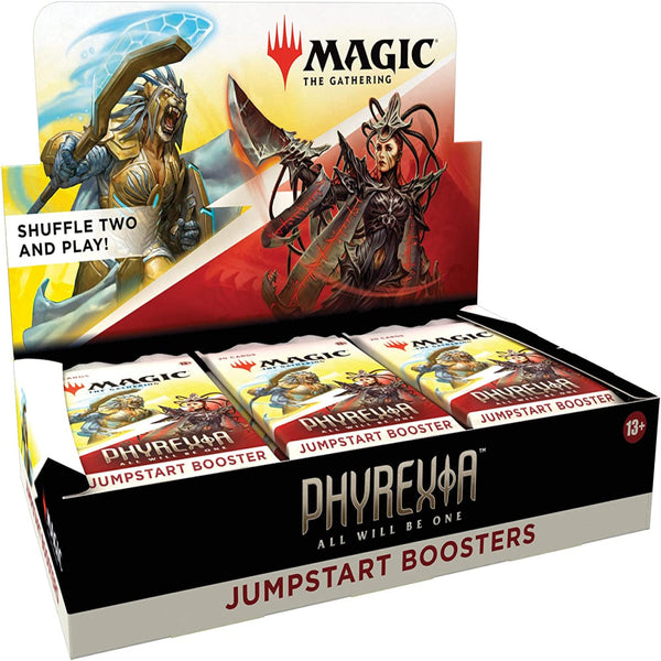 MTG Magic The Gathering CCG Phyrexia All Will Be One Jumpstart Booster Display 18 MTG-CCG-Phyrexia-AWBO-JBD