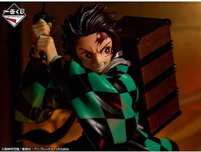 Demon Slayer Kimetsu no Yaiba Tanjiro Kamado The city where demons dwell Bandai Spirits Ichibansho Figure