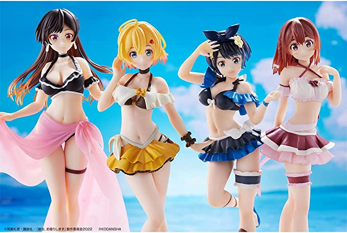 Ruka Sarashina Summer Dressing Satisfaction Level 4 Rent A Girlfriend Bandai Spirits Ichibansho Figure