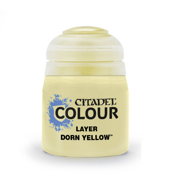 Games Workshop Citadel Layer Paint Dorn Yellow 22-80
