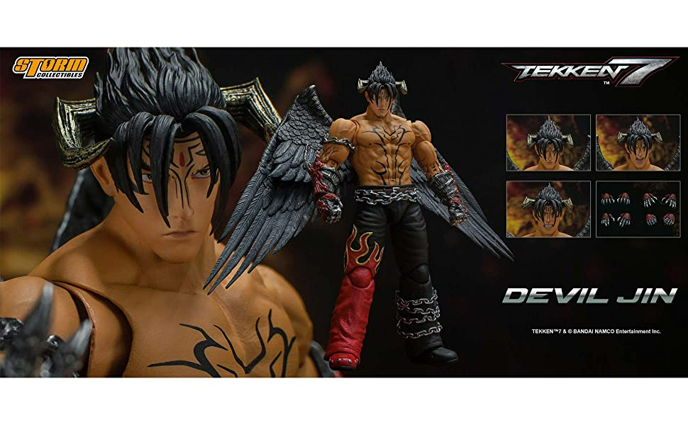 Storm Collectibles - Tekken 7 - Devil Jin, Storm Collectibles 1/12 Action Figure