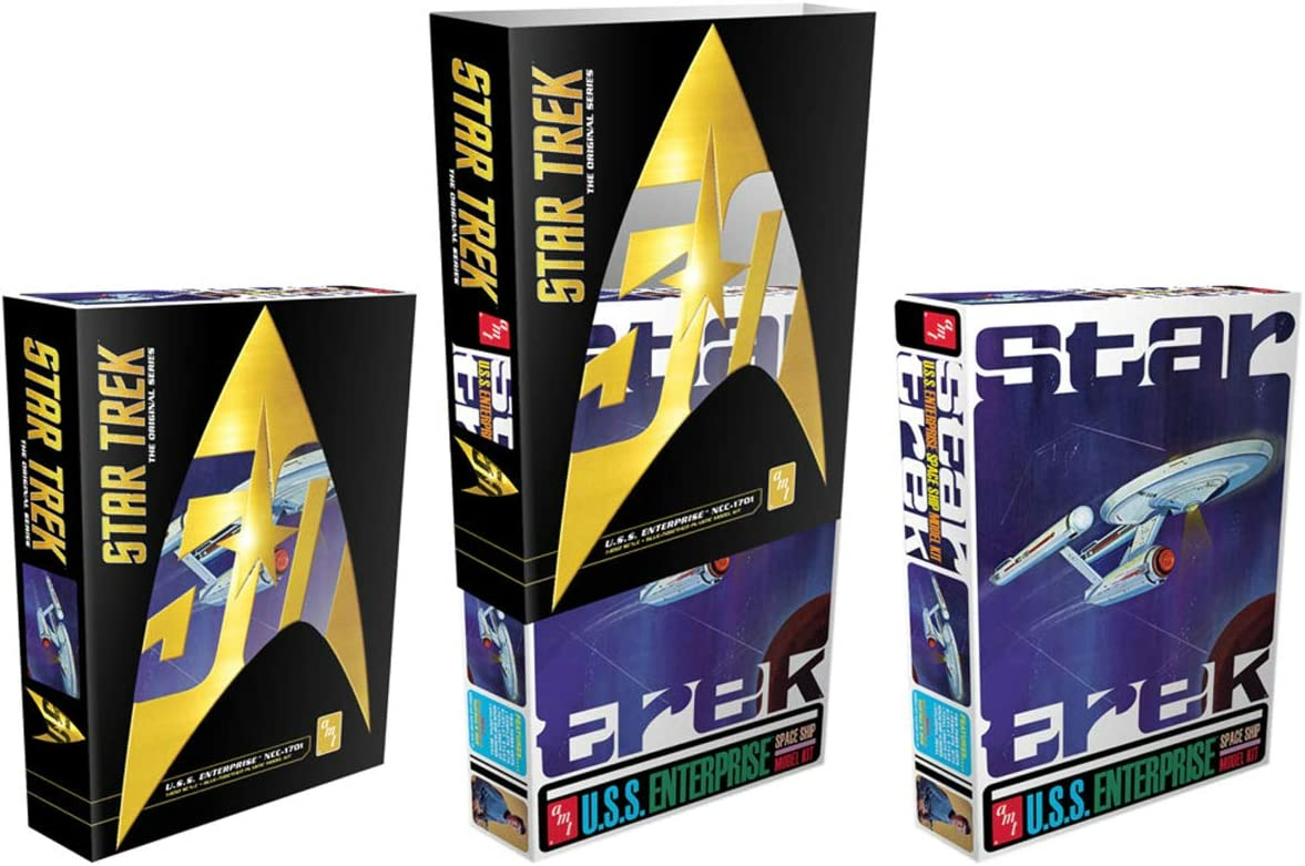 AMT Star Trek Classic U.S.S. Enterprise (50th Anniversary Ed) 1:650 Scale Model Kit