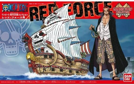 ONE PIECE Grand Ship Collection Red Force Plastic Model