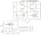 Bandai 30 Minutes Missions 09 Option Armor for Alto White 1/144 Scale
