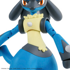 Pokemon Bandai Hobby Riolu & Lucario Pokemon Model Kit, Mulitcolor