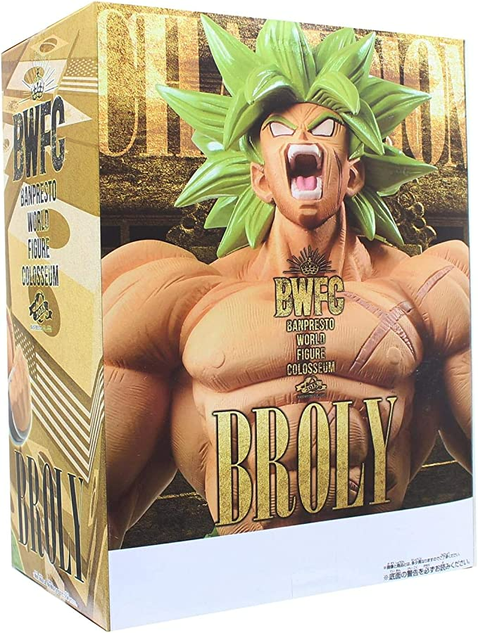 Banpresto 39945 Dragon Ball Super BWFC 2 Champion Special Broly Figure, Multiple Colors