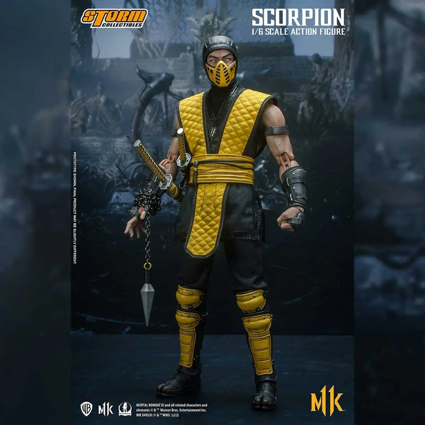 Scorpion "Mortal Kombat 11" Storm Collectibles 1/6 Action Figure (Special Edition)