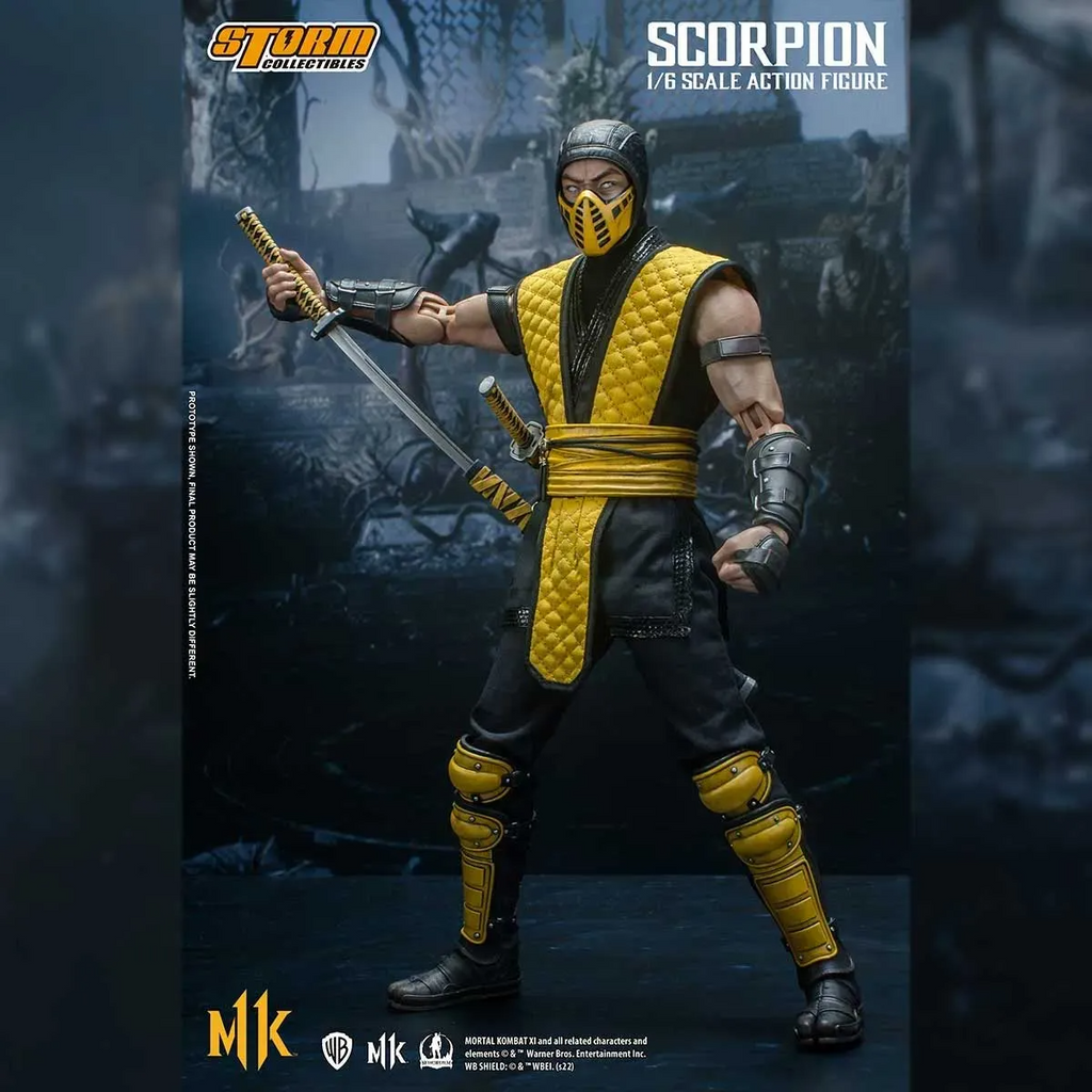 Scorpion "Mortal Kombat 11" Storm Collectibles 1/6 Action Figure (Special Edition)