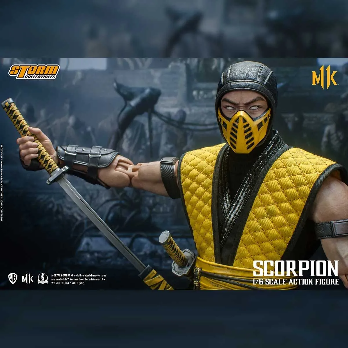 Scorpion "Mortal Kombat 11" Storm Collectibles 1/6 Action Figure (Special Edition)