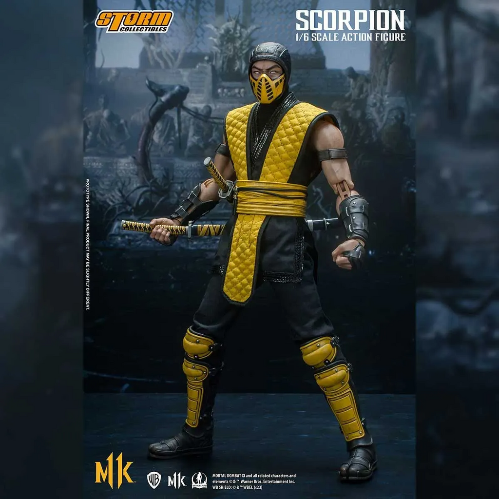Scorpion "Mortal Kombat 11" Storm Collectibles 1/6 Action Figure (Special Edition)