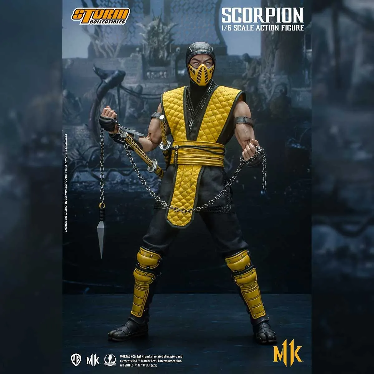 Scorpion "Mortal Kombat 11" Storm Collectibles 1/6 Action Figure (Special Edition)