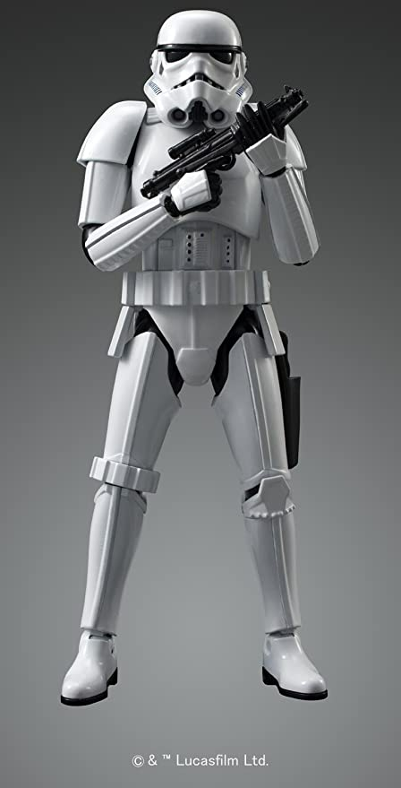 Bandai Hobby Star Wars 1/12 Plastic Model Stormtrooper Star Wars , White