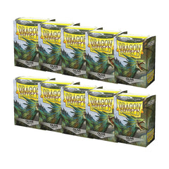 Dragon Shield Matte Olive Green Standard Size 100ct Card Sleeves 10 Packs