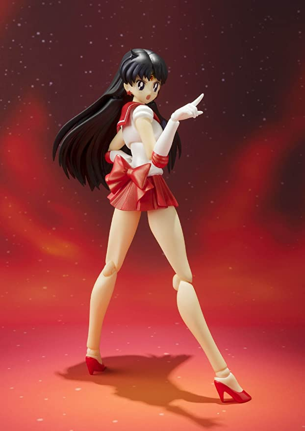 Bandai Tamashii Nations S.H. Figuarts Sailor Mars - Animation Color Edition "Pretty Guardian Sailor Moon"