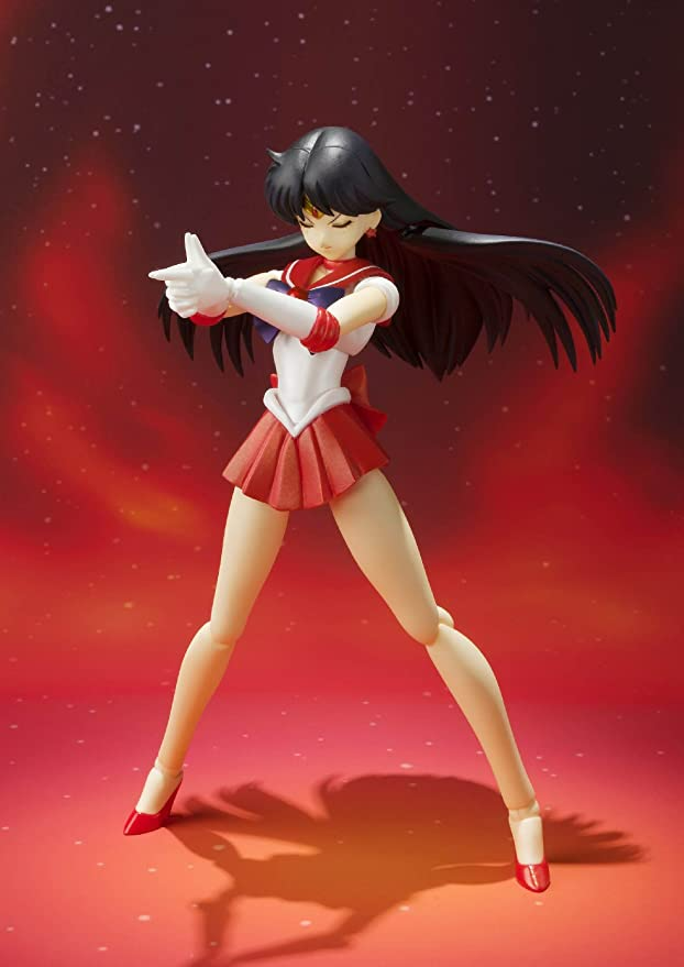 Bandai Tamashii Nations S.H. Figuarts Sailor Mars - Animation Color Edition "Pretty Guardian Sailor Moon"