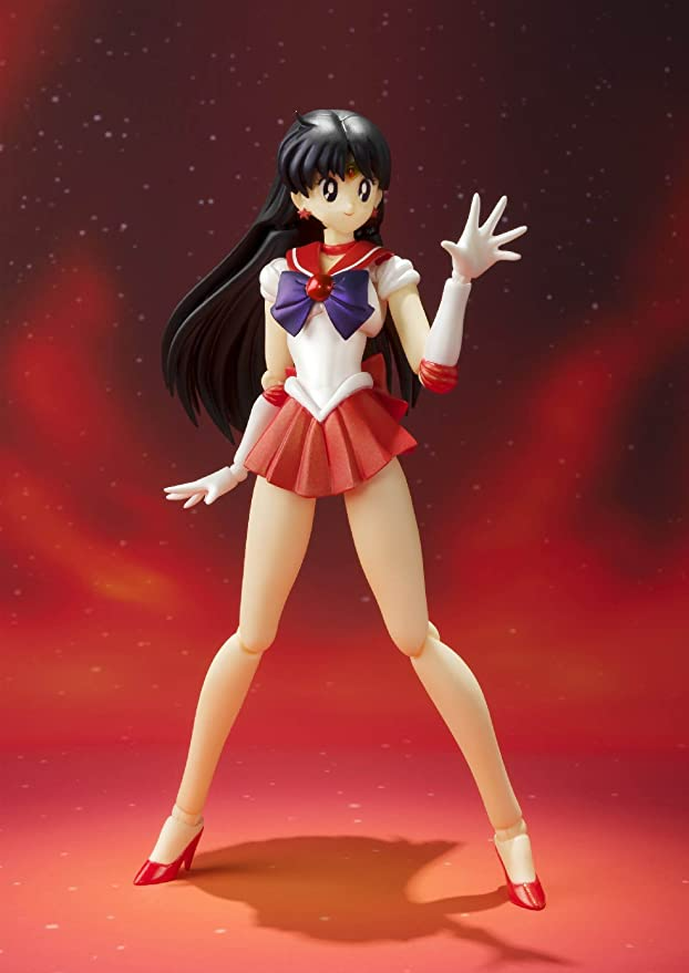 Bandai Tamashii Nations S.H. Figuarts Sailor Mars - Animation Color Edition "Pretty Guardian Sailor Moon"