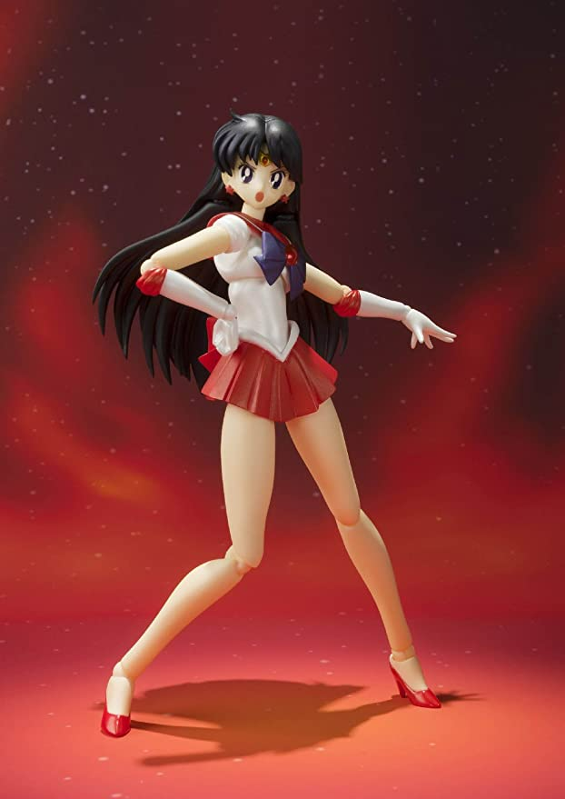 Bandai Tamashii Nations S.H. Figuarts Sailor Mars - Animation Color Edition "Pretty Guardian Sailor Moon"