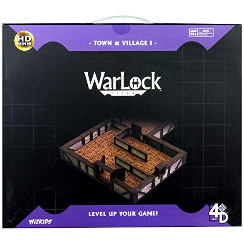 Wizkids Dungeons & Dragons WarLock Tiles Town & Village WZK16506