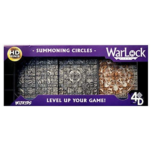 Dungeons & Dragons Wizkids WarLock Tiles Summoning Circles WZK16507