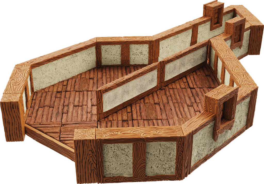 Dungeons & Dragons Wizkids WarLock Tiles Town & Village III Angles WZK16513