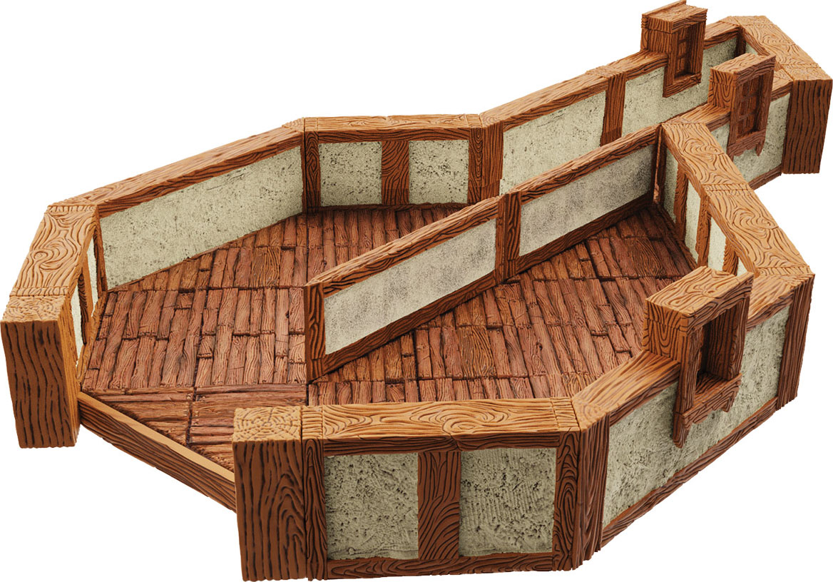 Dungeons & Dragons Wizkids WarLock Tiles Town & Village III Angles WZK16513