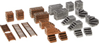 WarLock Tiles: Stairs & Ladders - Modular Dungeon Tiles for Customizable RPG Gaming and Vertical Exploration WZK16504