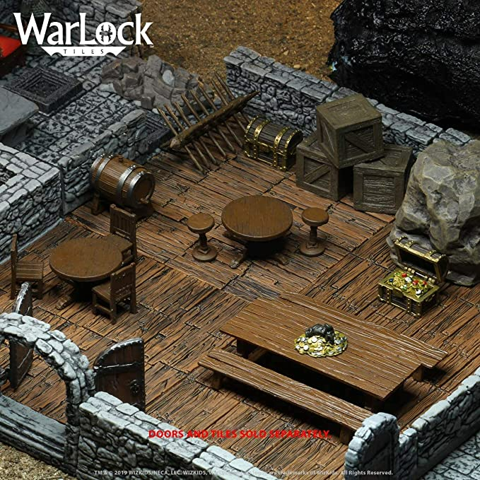 Dungeons & Dragons WarLock Tiles Dungeon Dressings WZK16505