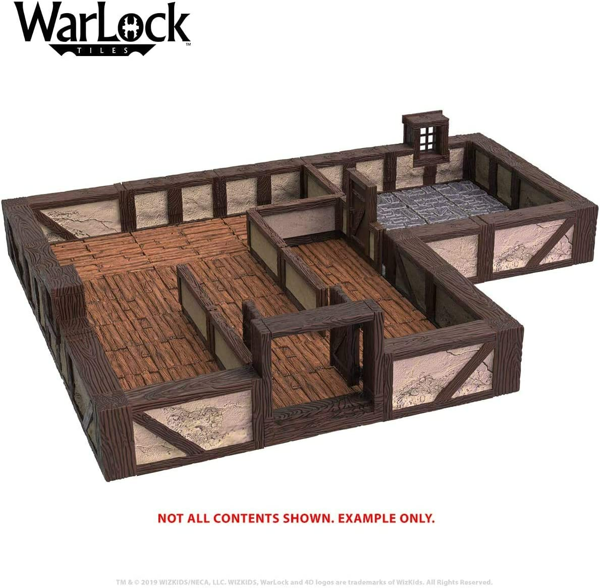 Wizkids Dungeons & Dragons WarLock Tiles Town & Village WZK16506