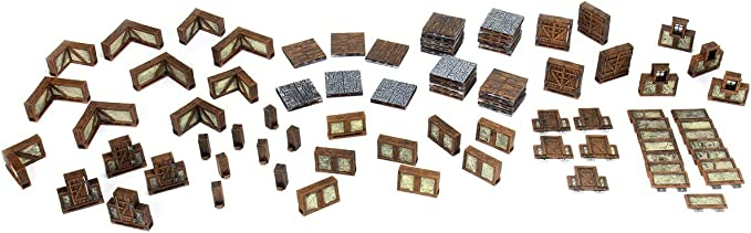 Wizkids Dungeons & Dragons WarLock Tiles Town & Village WZK16506