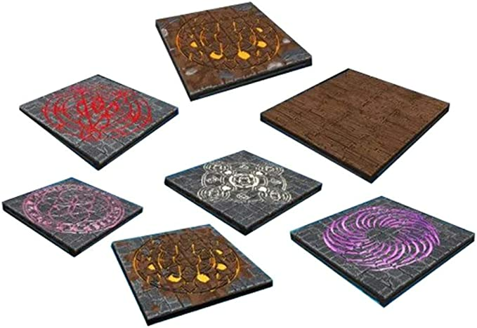 Dungeons & Dragons Wizkids WarLock Tiles Summoning Circles WZK16507
