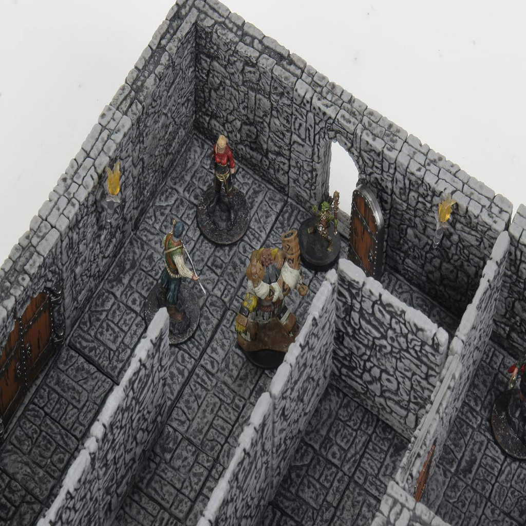 Dungeons & Dragons Wizkids WarLock Tiles Dungeon Tiles II - Full Height Stone Walls WZK16510
