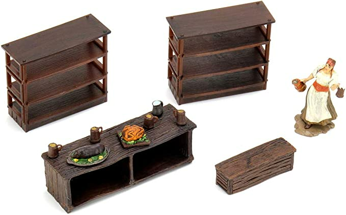 Dungeons & Dragons Wizkids WarLock Tiles Accessory Kitchen WZK16526
