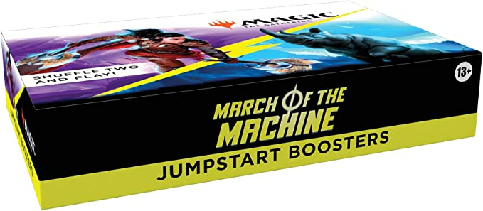 MTG Magic The Gathering CCG March Of The Machines Jumpstart Booster Display 18 MTG-CCG-MOTM-JumpstartBoosterDisplay