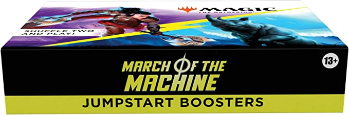 MTG Magic The Gathering CCG March Of The Machines Jumpstart Booster Display 18 MTG-CCG-MOTM-JumpstartBoosterDisplay
