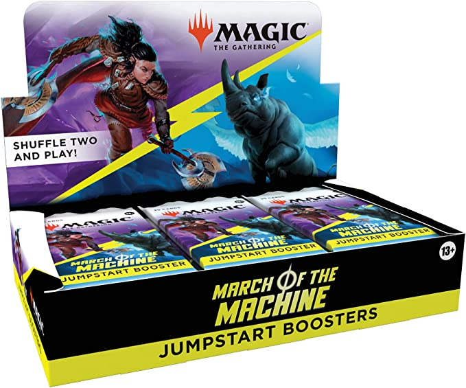 MTG Magic The Gathering CCG March Of The Machines Jumpstart Booster Display 18 MTG-CCG-MOTM-JumpstartBoosterDisplay