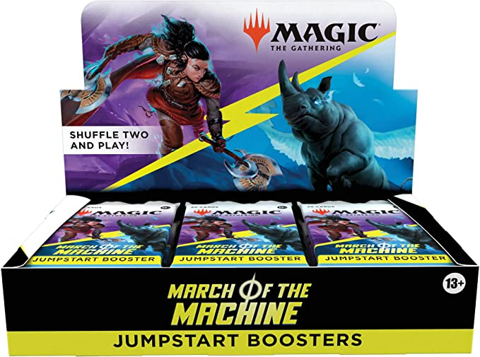 MTG Magic The Gathering CCG March Of The Machines Jumpstart Booster Display 18 MTG-CCG-MOTM-JumpstartBoosterDisplay