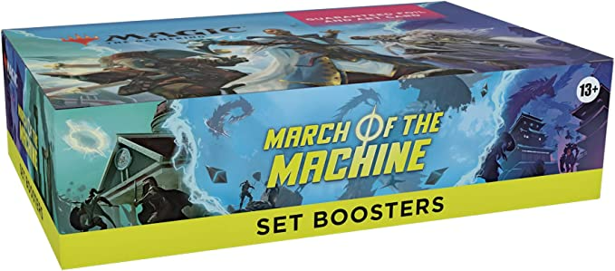 MTG Magic The Gathering CCG March Of The Machines Set Booster Display 30 MTG-CCG-MOTM-SetBoosterDisplay