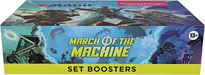 MTG Magic The Gathering CCG March Of The Machines Set Booster Display 30 MTG-CCG-MOTM-SetBoosterDisplay