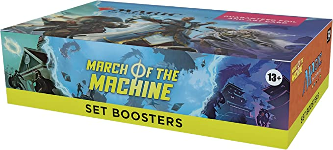 MTG Magic The Gathering CCG March Of The Machines Set Booster Display 30 MTG-CCG-MOTM-SetBoosterDisplay
