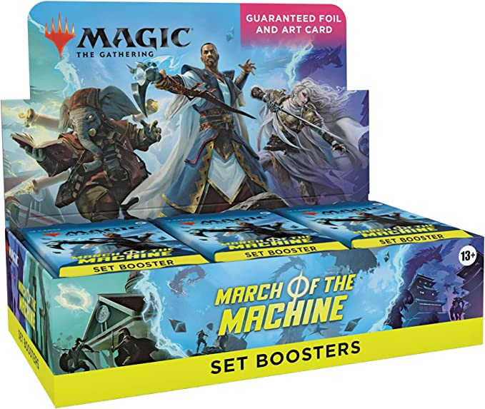 MTG Magic The Gathering CCG March Of The Machines Set Booster Display 30 MTG-CCG-MOTM-SetBoosterDisplay