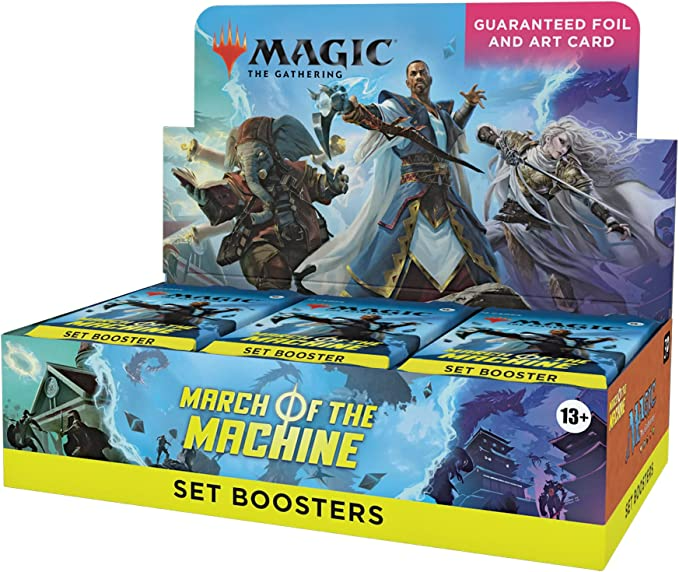 MTG Magic The Gathering CCG March Of The Machines Set Booster Display 30 MTG-CCG-MOTM-SetBoosterDisplay