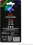Wizkids Dungeons And Dragons D&D Prismatic Paint Dual Grit Flexi Sanders WZK67166