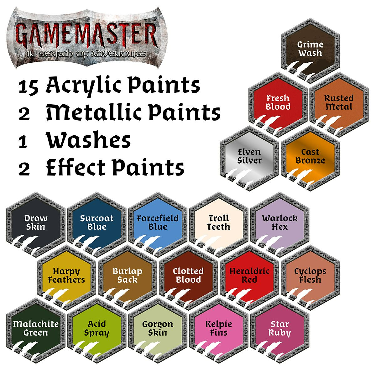 The Army Painter Gamemaster Wandering Monsters Paint Set 20x12 ml GM1005