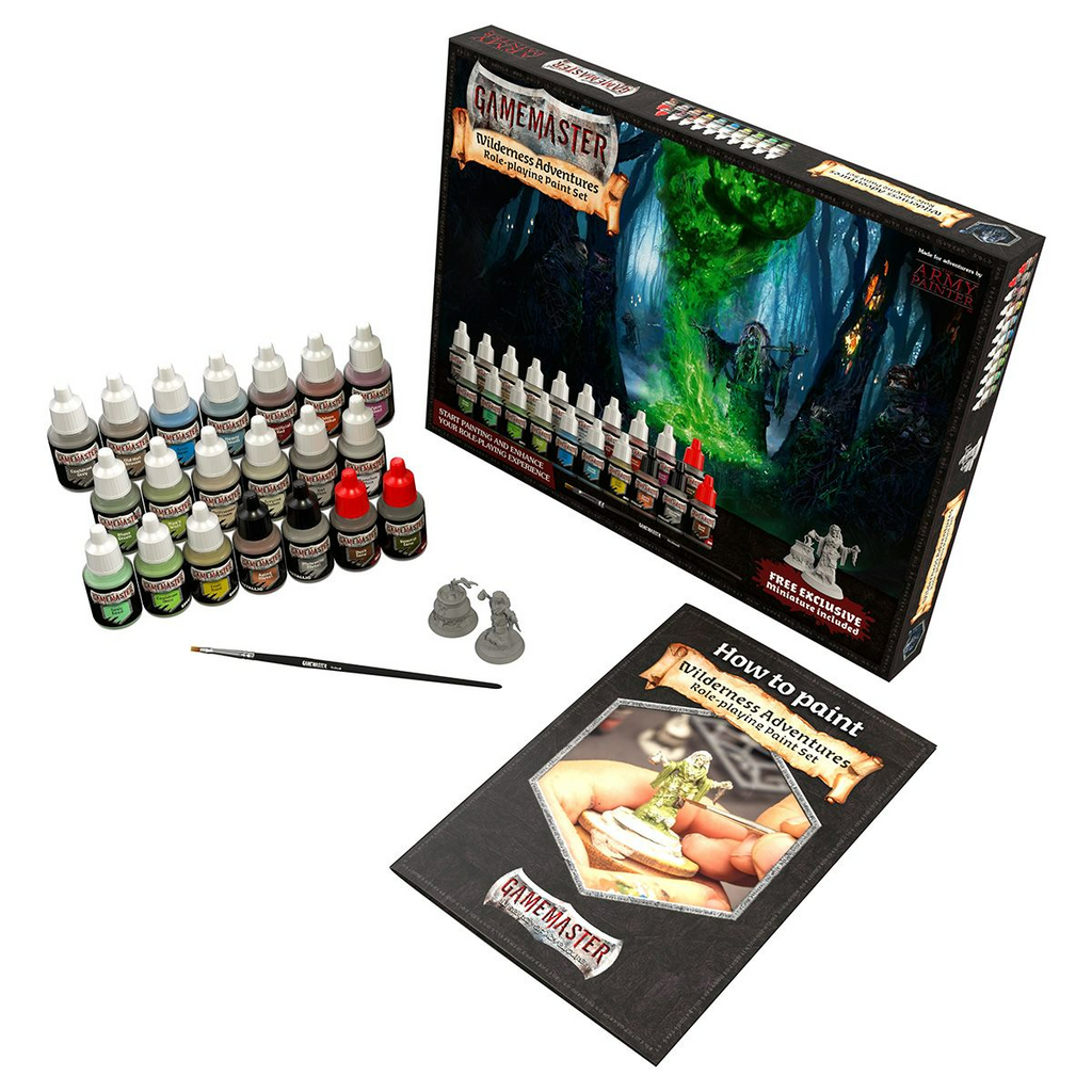 The Army Painter Gamemaster Wilderness Adventures Paint Set 20 Warpaint 20 x 12ml GM1007