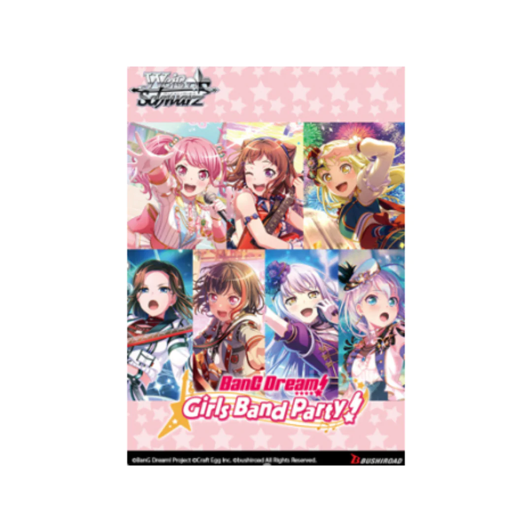 Weiss Schwarz: BanG Dream! Girls Band Party! 5th Anniversary Booster Display